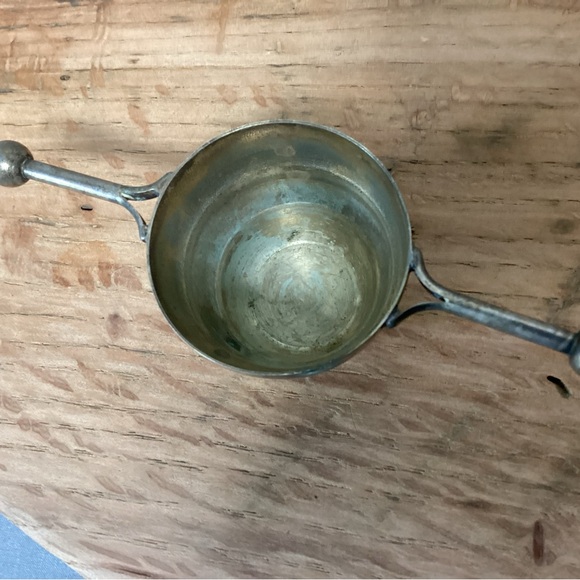 ⚫️ Vintage - Rare - Collectible - Beer Tumbler Shot Glass - Silver Plate - Rare - Picture 8 of 11